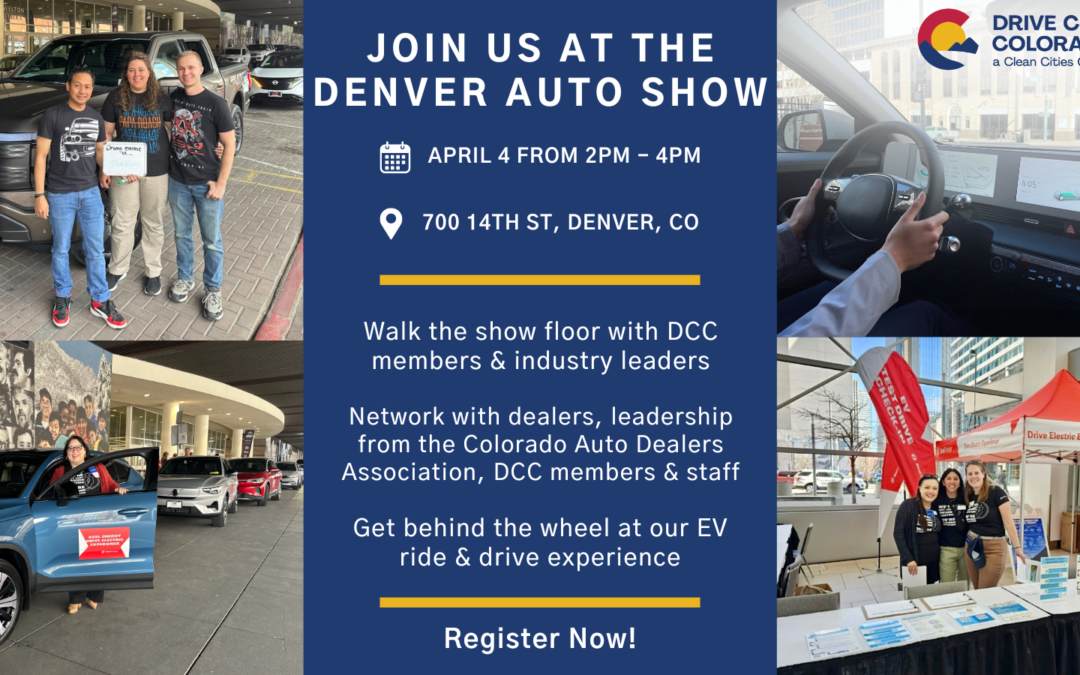 April Drive Clean Connection – Denver Auto Show Member Walk Through