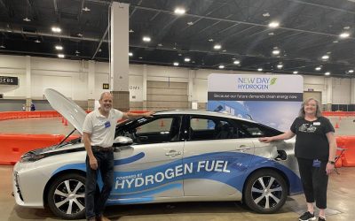 Hydrogen Car on Display at the Denver Auto Show