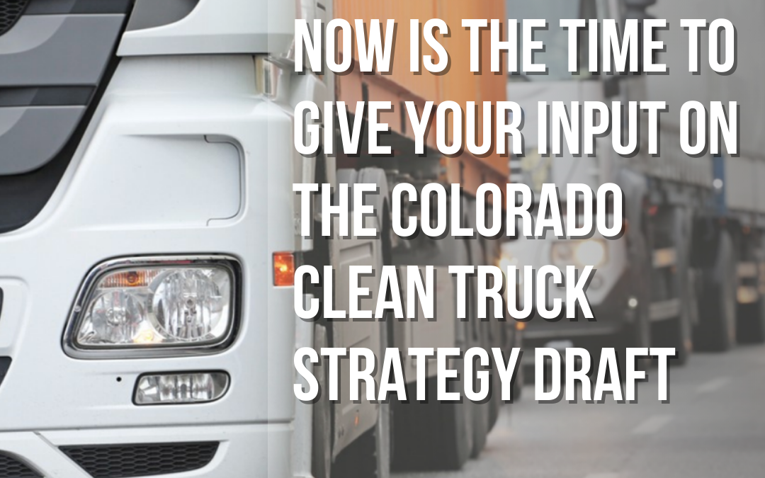 Stakeholder Input Needed on Clean Truck Strategy Draft